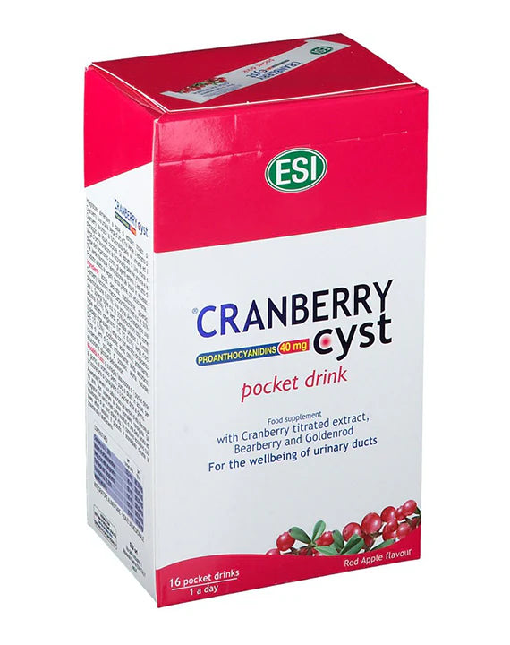 ESI CRANBERRY CYST POCKET DRINK