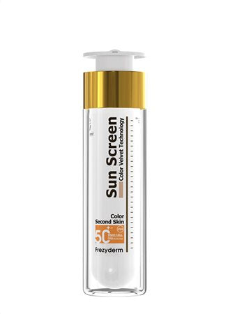 FREZYDERM SUN SCREEN VELVET FACE SPF 50+ TINTED