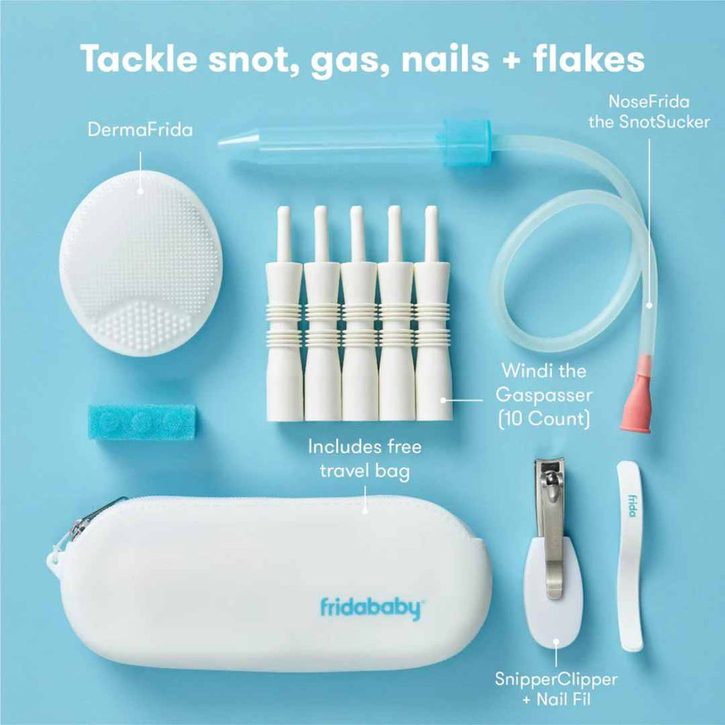 Frida Baby Baby Basics Kit–Set Bazë për Kujdesin e Bebes