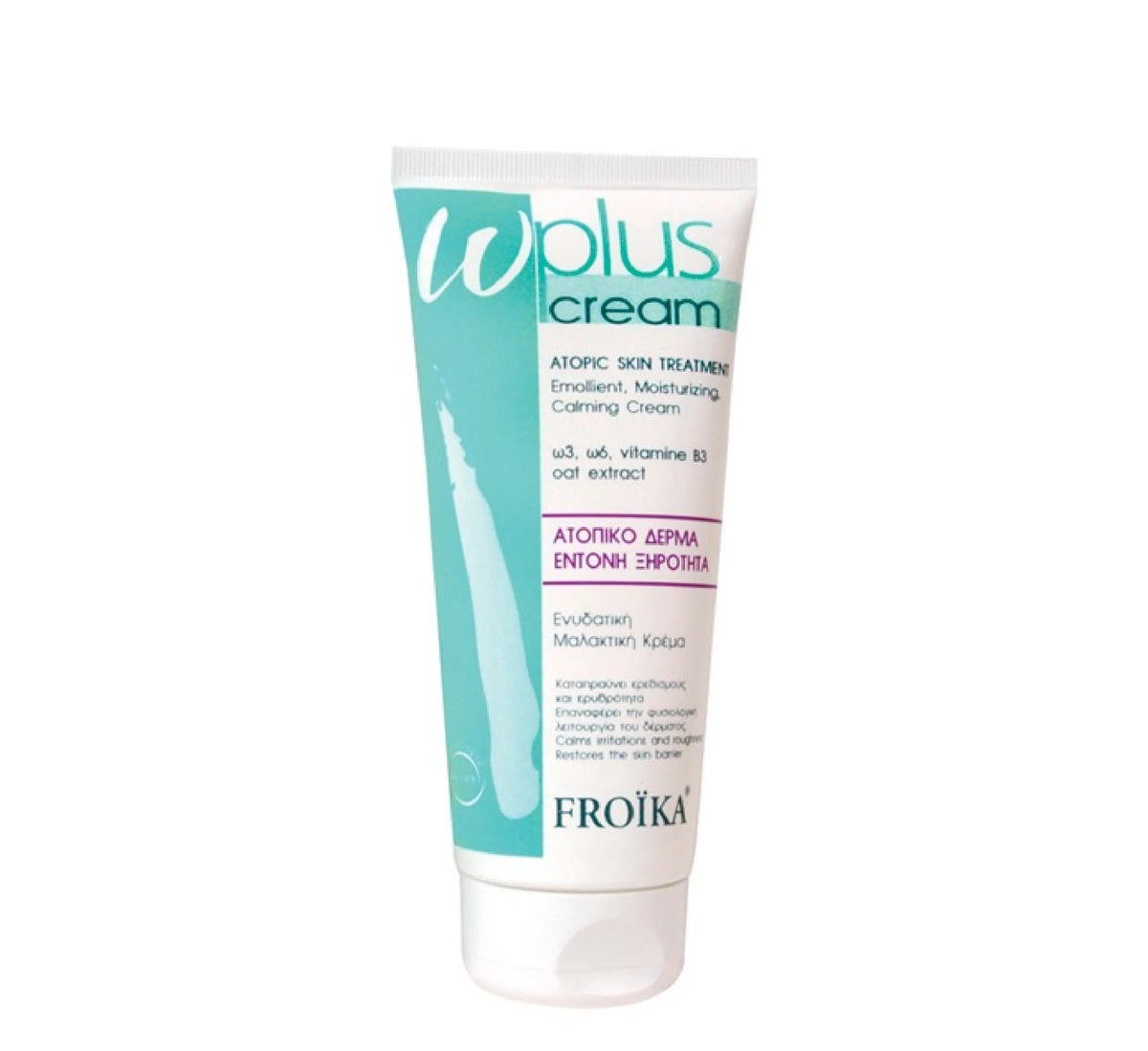 Froika WPlus Emollient Cream 200 ml – Krem Hidratues për Lëkurë të Thatë dhe Atopike