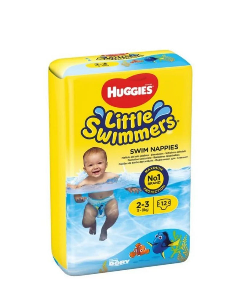HUGGIES LITTLE SWIMMERS 2-3 (3-8KG) *12