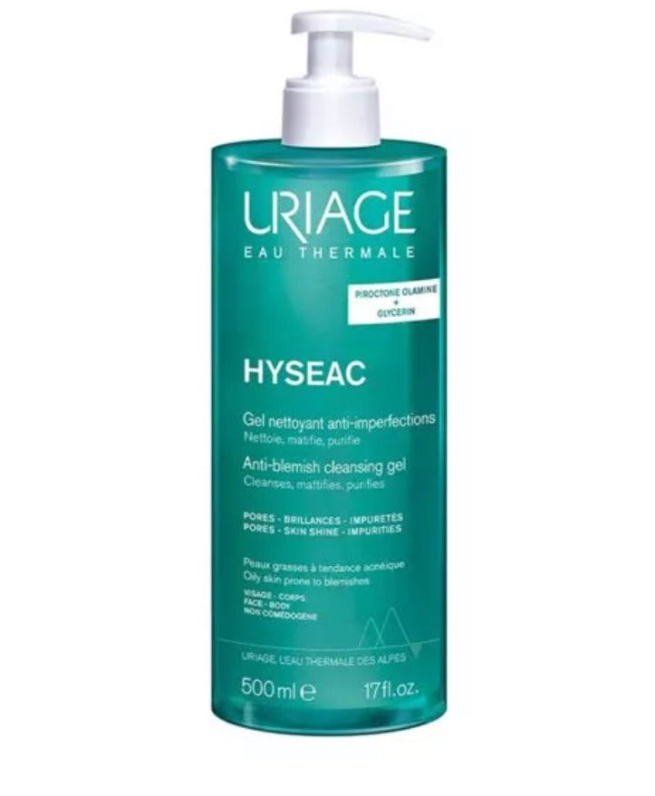 Uriage Hyseac Cleansing Gel 500 ml
