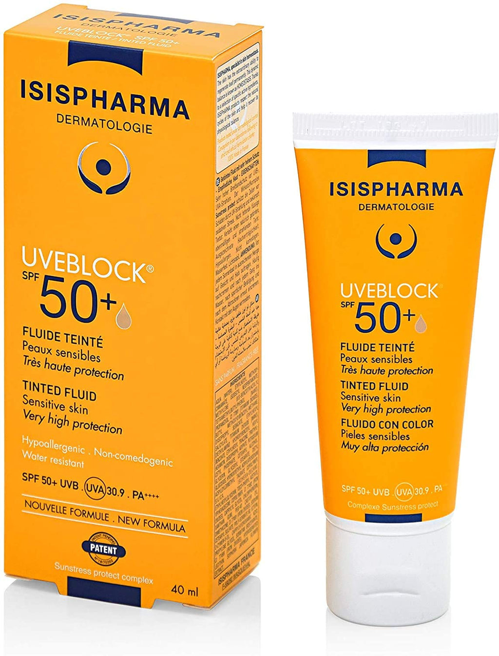 ISISPHARMA UVEBLOCK SPF 80 INVISIBLE CREAM