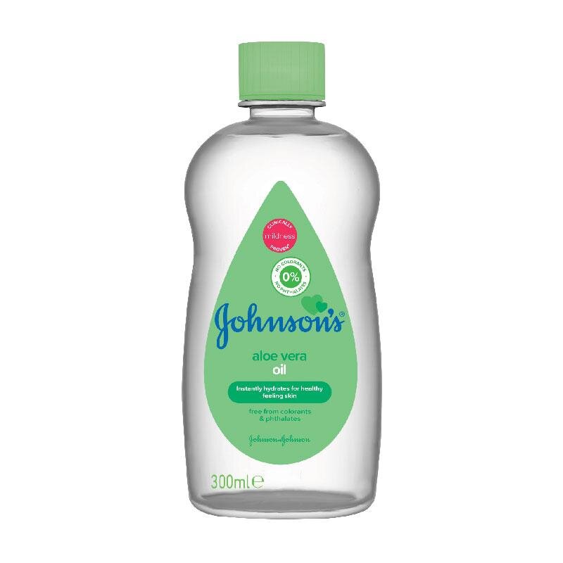 JOHNSONS BABY OIL ALOE VERA