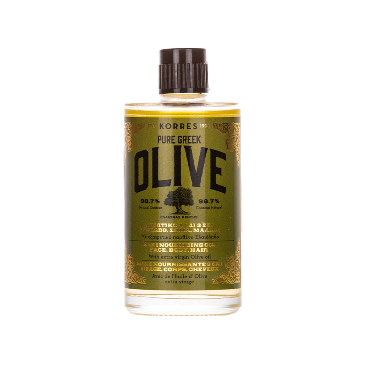 KORRES Olive Nourishing Oil 3in1 Pure Greek Olive -100ml