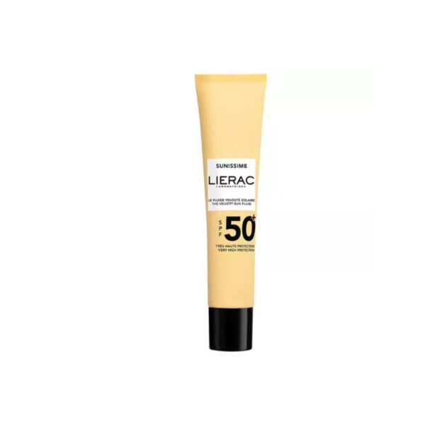 LIERAC SUNISSIME ENERGISING PROTECTIVE FLUID GLOBAL ANTI-AGEING SPF 50 + REAPIR MILK FREE
