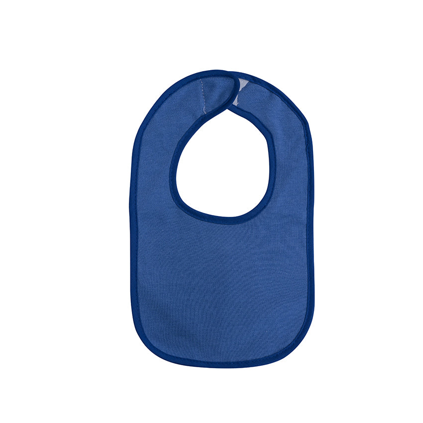 LORELLI BIBS INTERLOCK SET 3 PCS WITH VELCRO BLUE