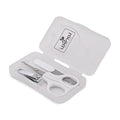 LORELLI MANICURE SET IN CASE 3 PIECES WHITE