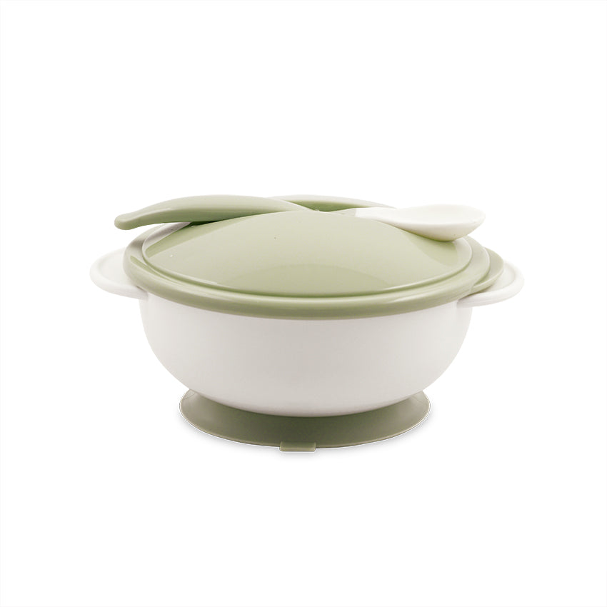 LORELLI SET FEEDING BOWL AND SPOON 6M+ GREEN KODI 10230400006