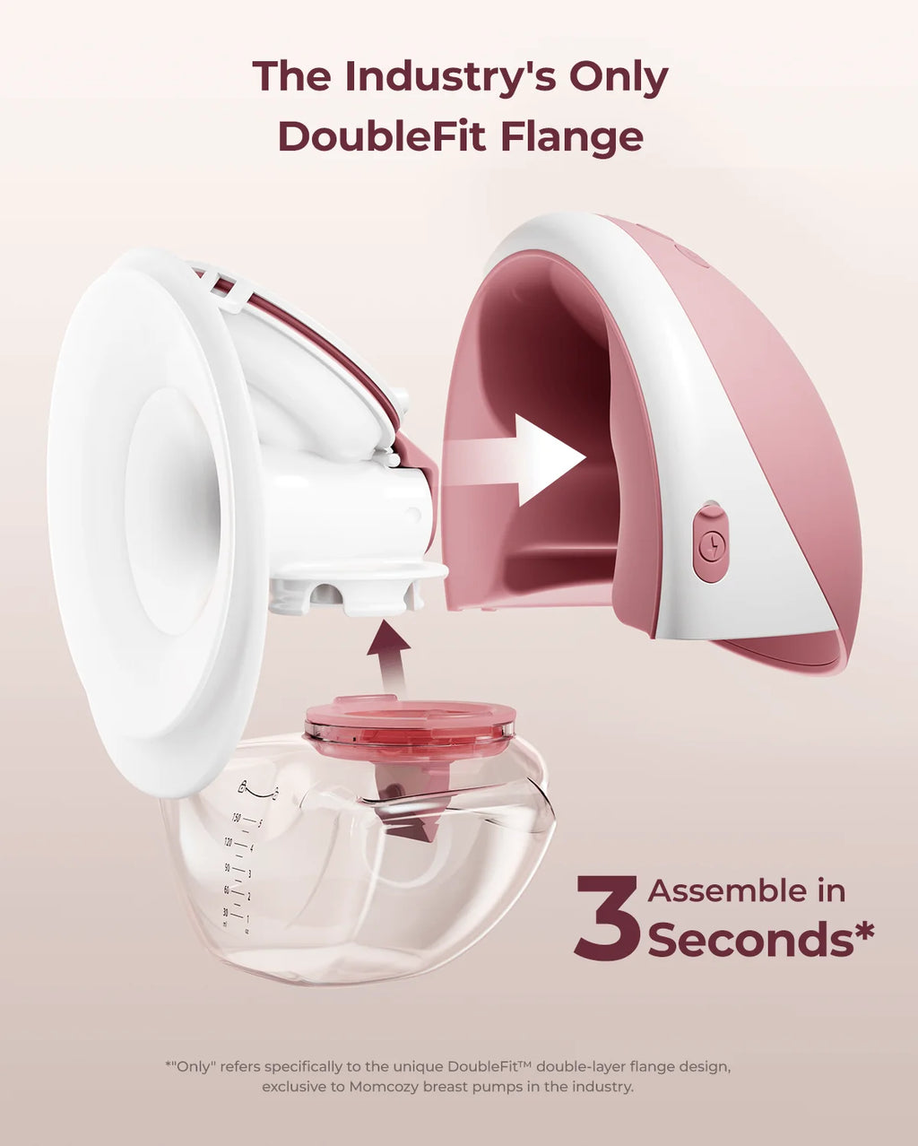 Momcozy M9 Mobile Flow Single Breast Pump– Pompë Gjiri Elektrike Portative, Single