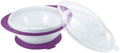 NUK EATING BOWL, NON SLIP WITH SUCTION CUP 6M+ PURPLE