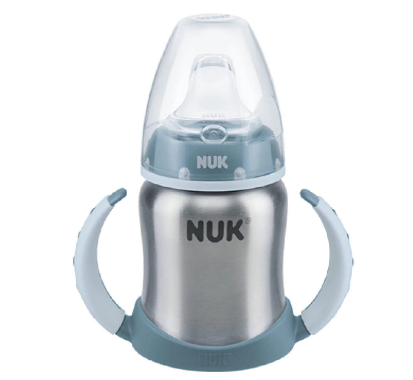 NUK FIRST CHOICE LEARNER BOTTLE TERMUS 125ML 6-18M BLU