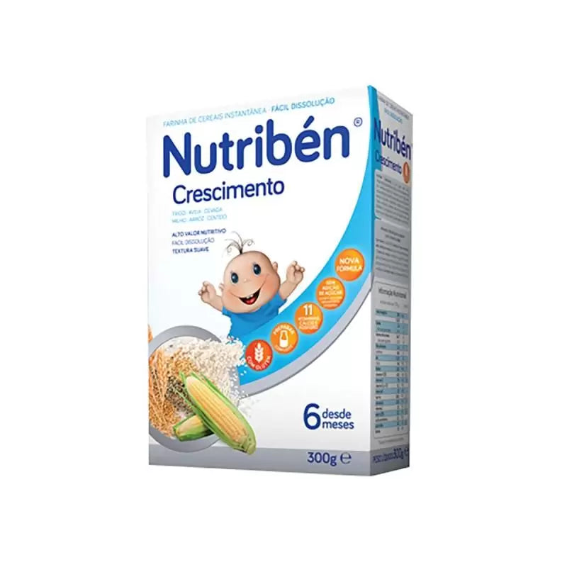 NUTRIBEN CRECIMIENTO LACTEA CEREALS PER RRITJE ME QUMESHT 6M+