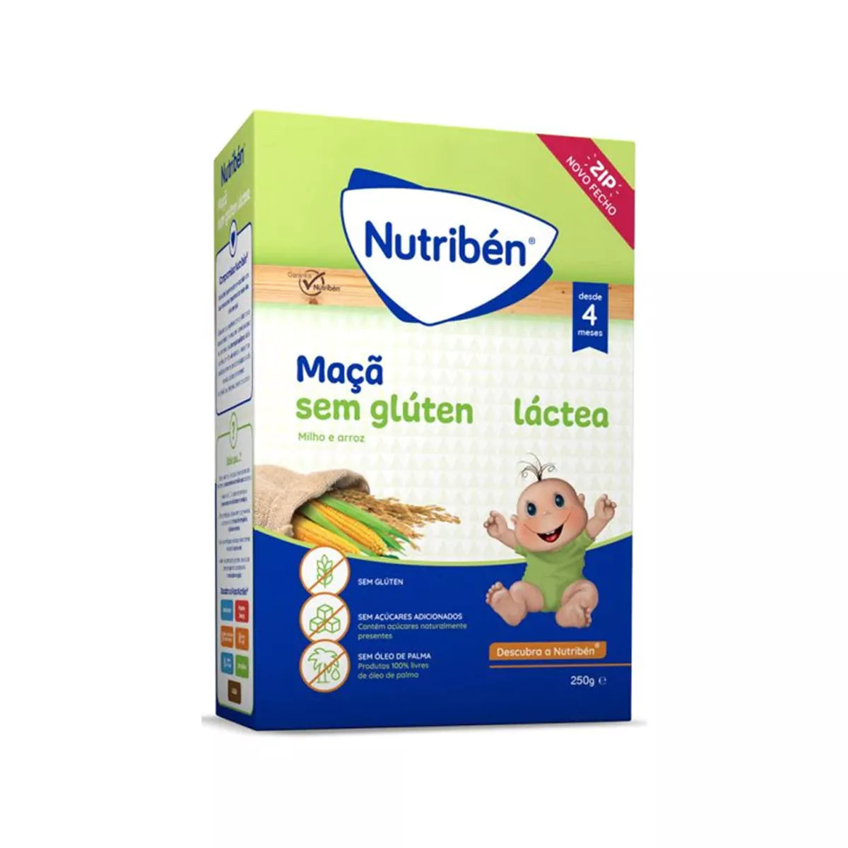 NUTRIBEN MACA CEREALE PA GLUTEN, ME MOLLE DHE QUMESHT 4M+