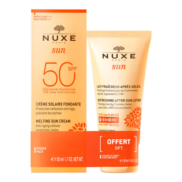 NUXE MELTING CREAM HIGH PROTECTION SPF50 + AFTER SUN FREE