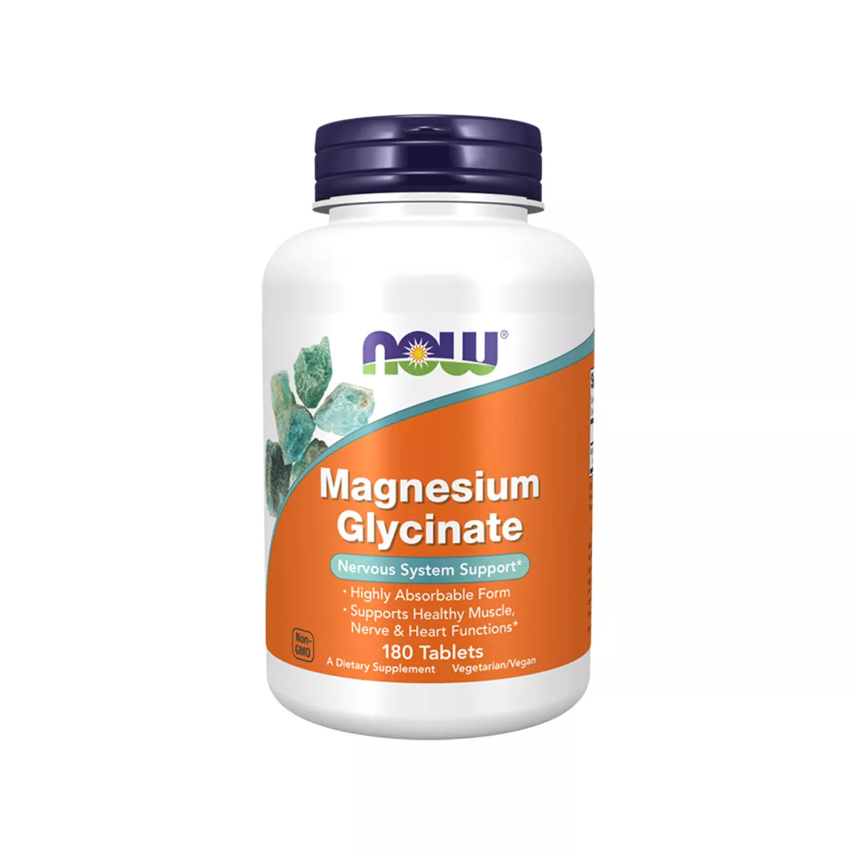 NOW Magnesium Glycinate – 180 Tableta