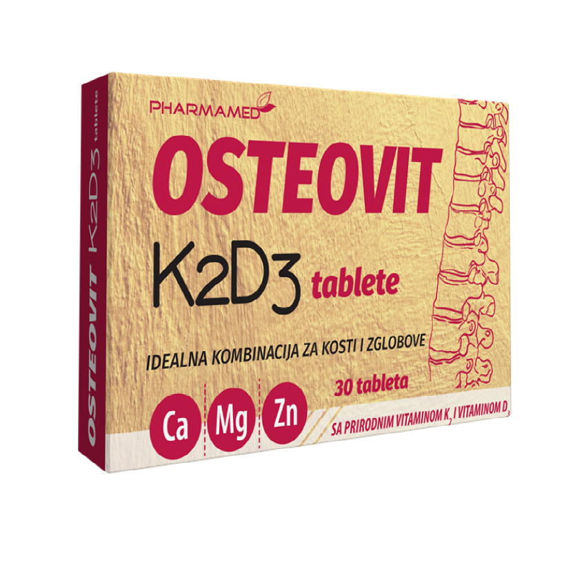 OSTEOVIT K2 D3 × 30 TABLETA