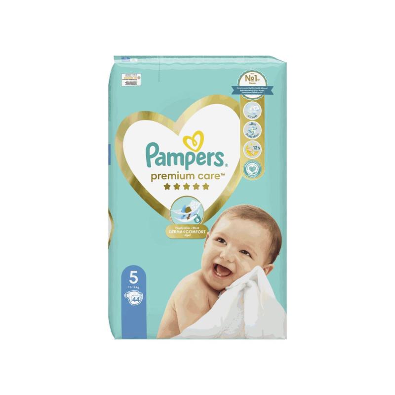 PAMPERS PREMIUM CARE 5 (11-16KG) *44