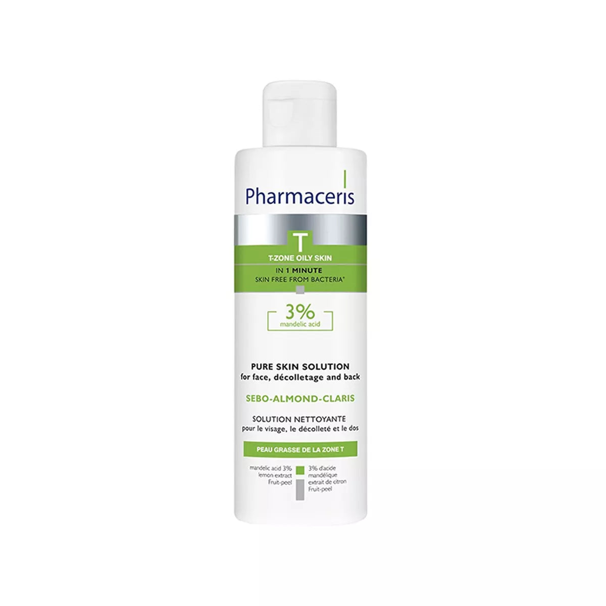 Pharmaceris - Sebo-Almond-Claris Bacteriostatic Solution 190ml