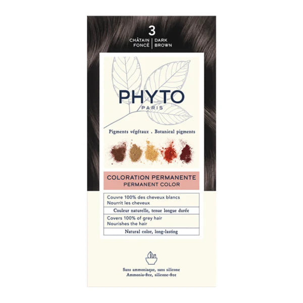 PHYTOCOLOR DARK BROWN 3 – Boje flokesh pa amoniak
