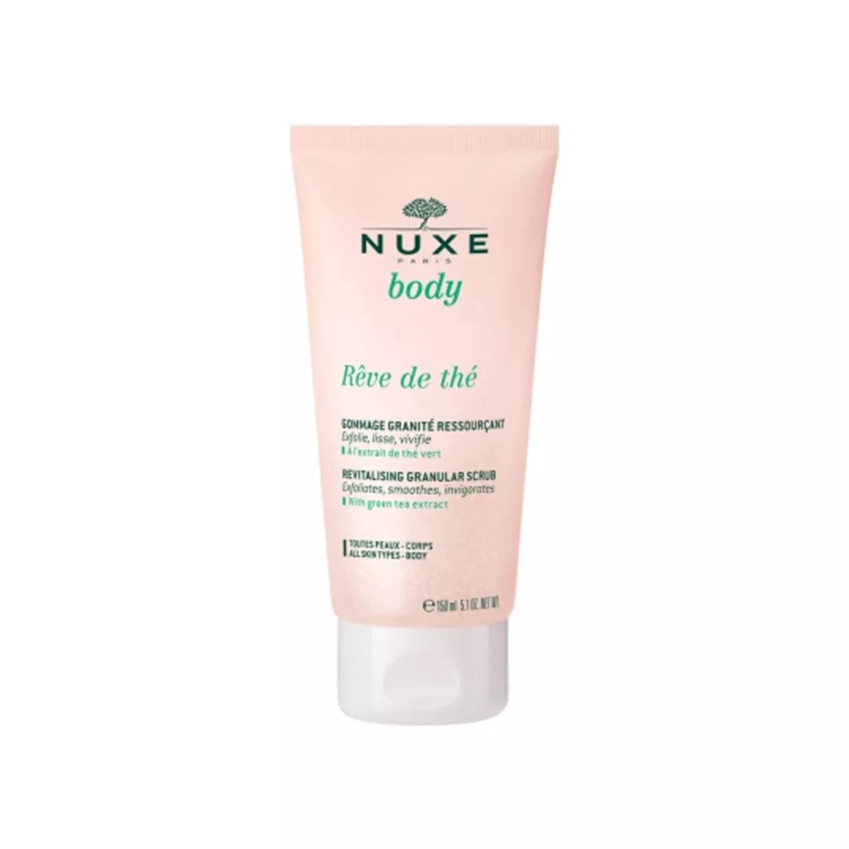 Nuxe Body Rêve de Thé Revitalising Granular Scrub-150ml