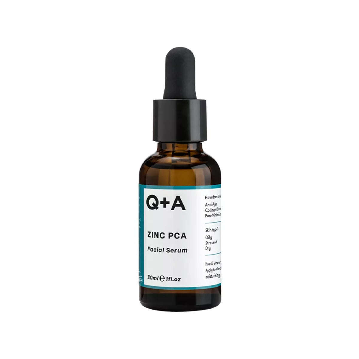 Q+A - Zinc PCA Moisturiser Facial Serum 30ml