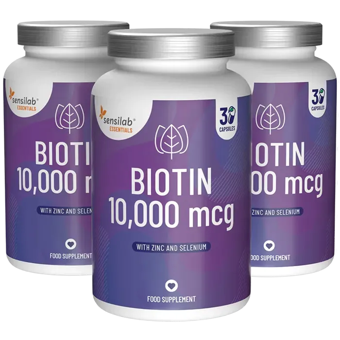 SENSILAB BIOTIN 10000MCG