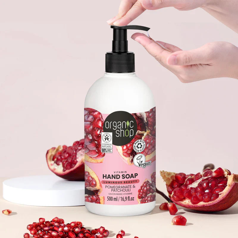 Organic Shop Pomegranate & Patchouli Hand Soap