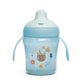 SUAVINEX NON SPILL LEARNING CUP WITH RIGID SPOUT+6M 200ML BLU
