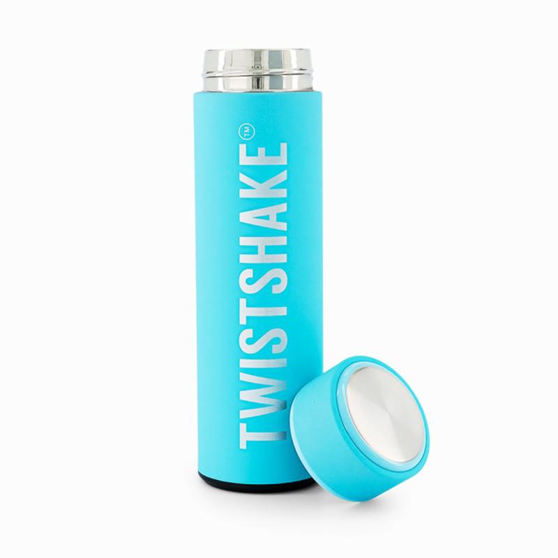 TWISTSHAKE HOT AND COLD BOTTLE TERMUS 420ML BLUE