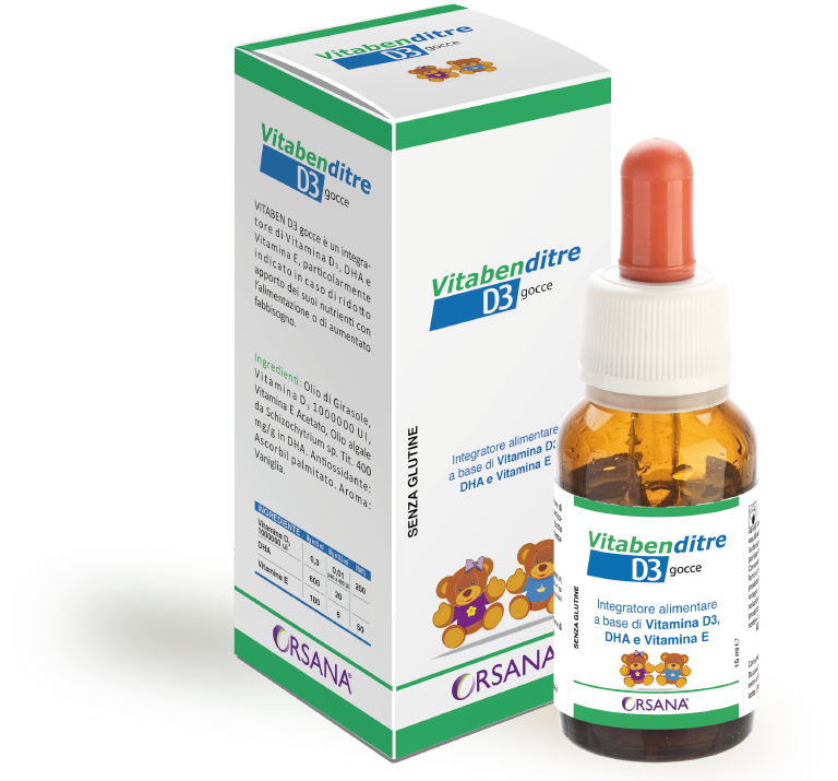 VITABENDITRE D3 GOCCE *15 ml
