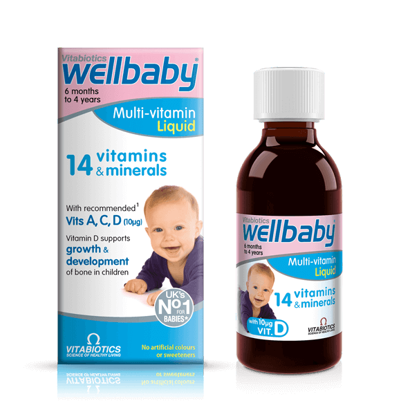 Wellbaby multivitamin liquid 150 ml