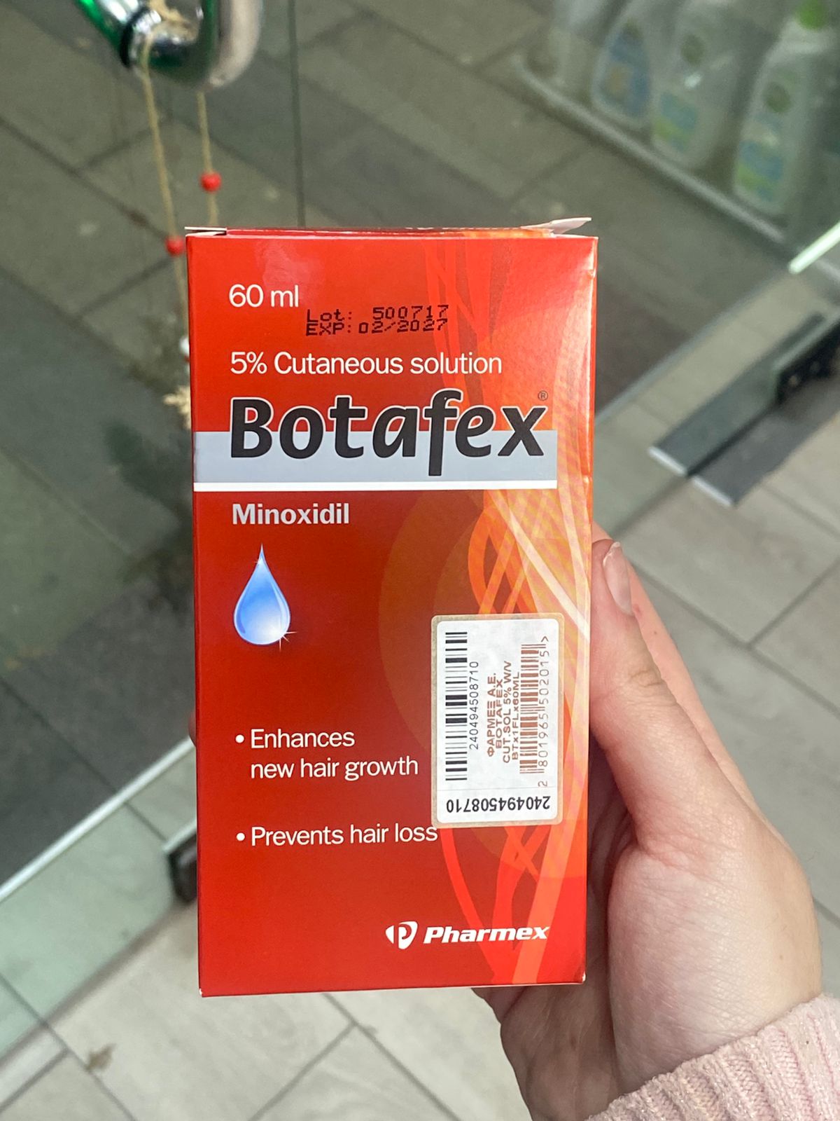 Botafex Minoxidil 5% 60 ml