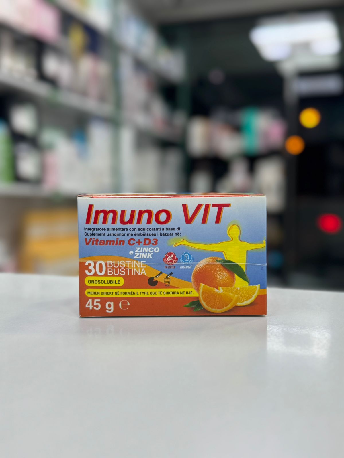 Imuno Vit C + D3 + Zink (30 bustina)