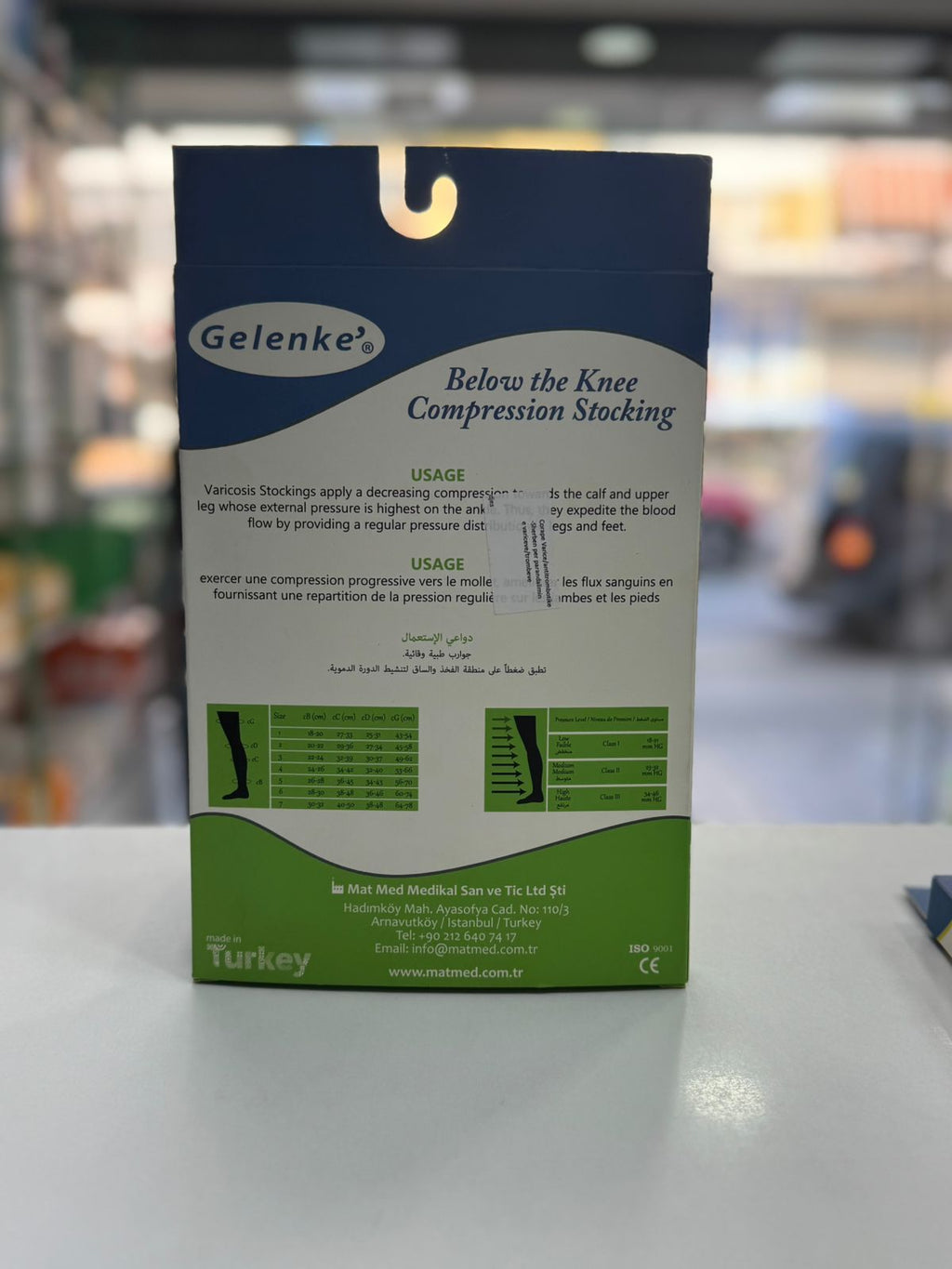GELENKE CORAPE PER VARICE CLASS 2 NEN GJU