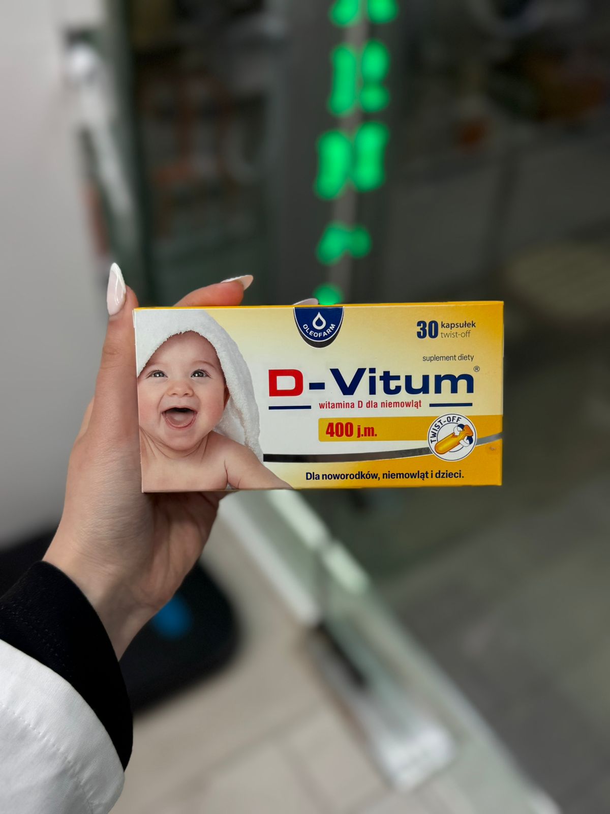 OleoFarm D-Vitum 400 IU  30 kapsula twist-off(hapen)
