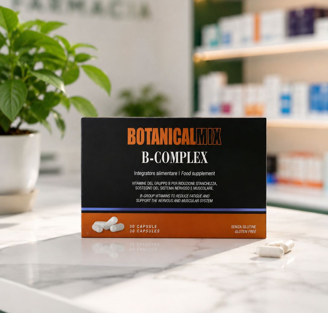 BOTANICAL MIX B COMPLEX x 30 caps