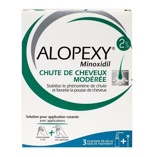 ALOPEXY 2% *3FLACON