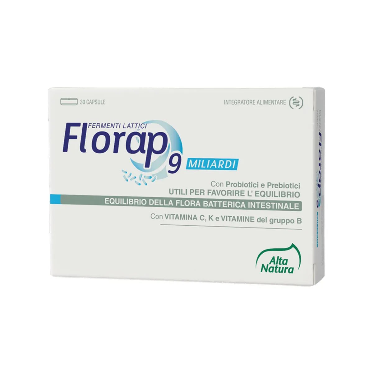 Florap 9 miliardi x 30 capsules