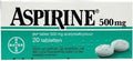 Aspirina Bayer 500 mg