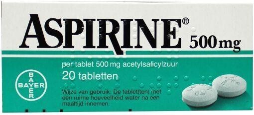 Aspirina Bayer 500 mg