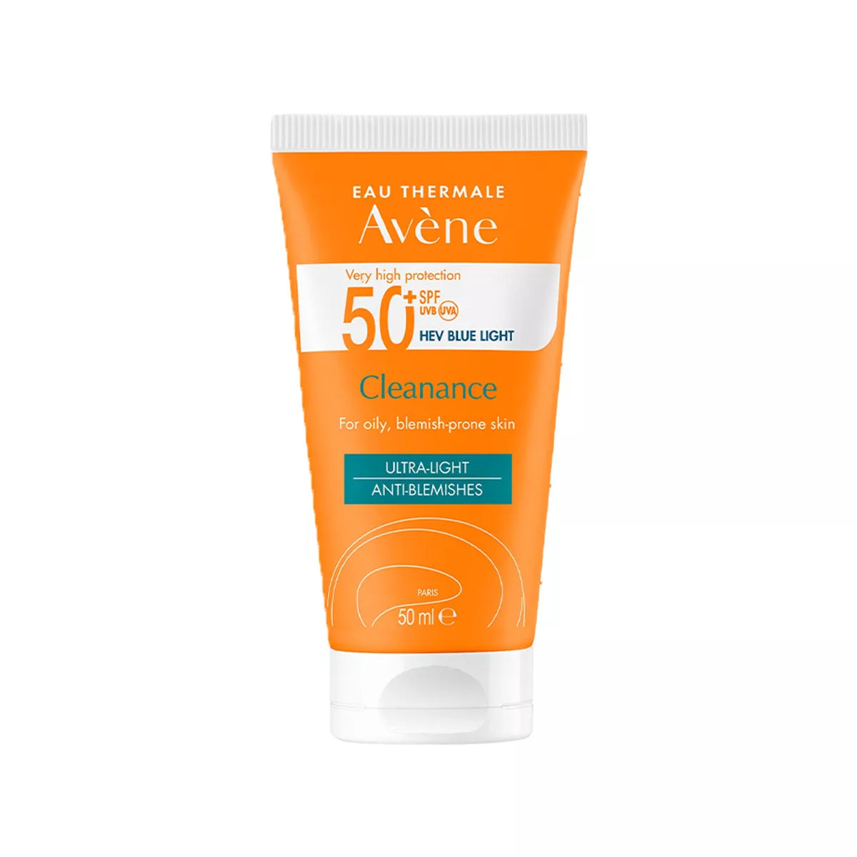 Avène Cleanance Sun Cream SPF 50 – 50 ml  Krem mbrojtës për lëkurë të yndyrshme dhe me prirje akneike