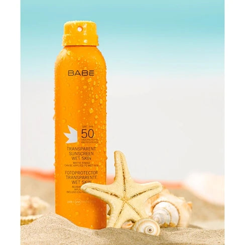 Babé Transparent Sunscreen Wet Skin SPF 50 – 200 ml