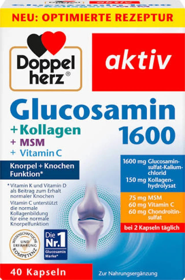 DOPPELHERZ GLUCOSAMIN 1600