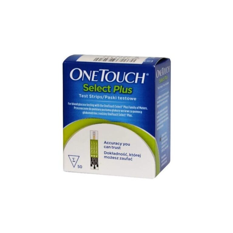 FISHA PER MATJE GLICEMIE ONE TOUCH SELECT PLUS