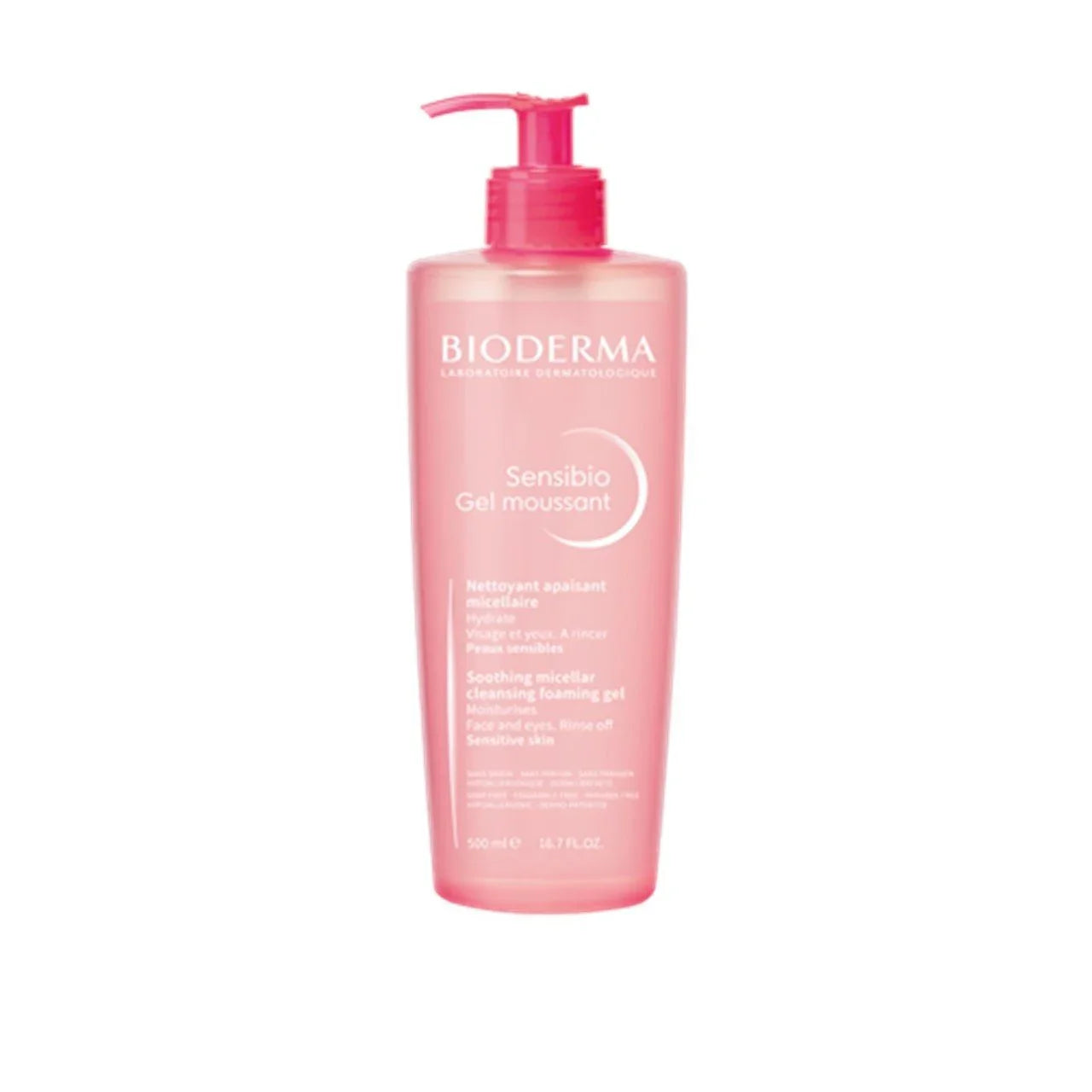Bioderma Sensibio Mild Cleansing Foaming Gel 500ml