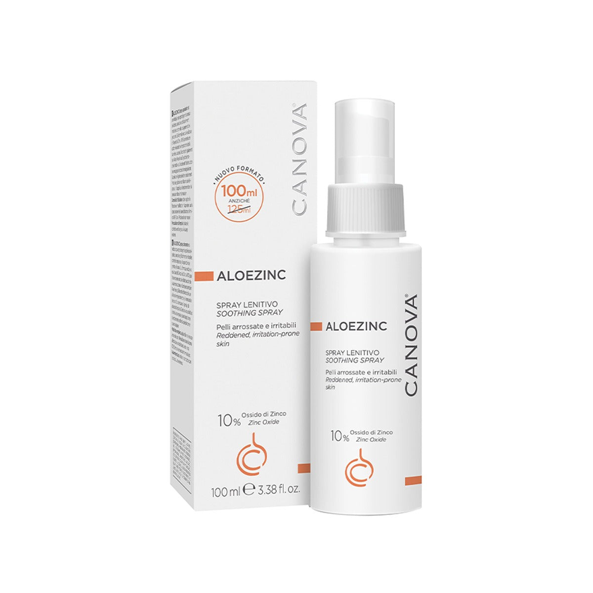 Canova – Aloe Zinc Spray 10% – 100ml