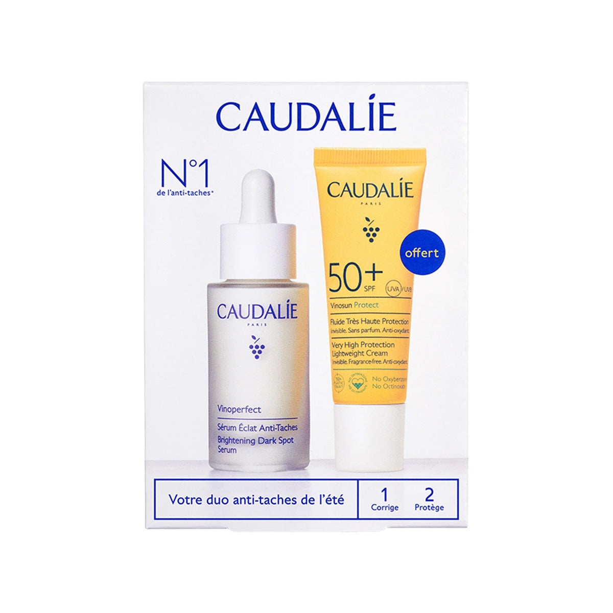 Caudalie - Vinoperfect Serum & Suncare Set