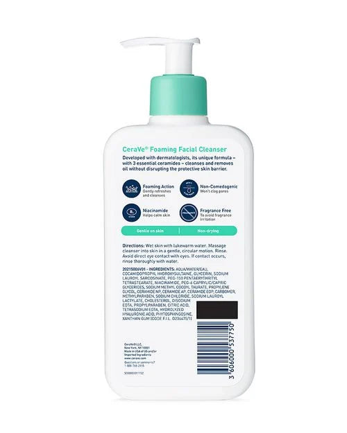 CERAVE FOAMING CLEANSER 473ml