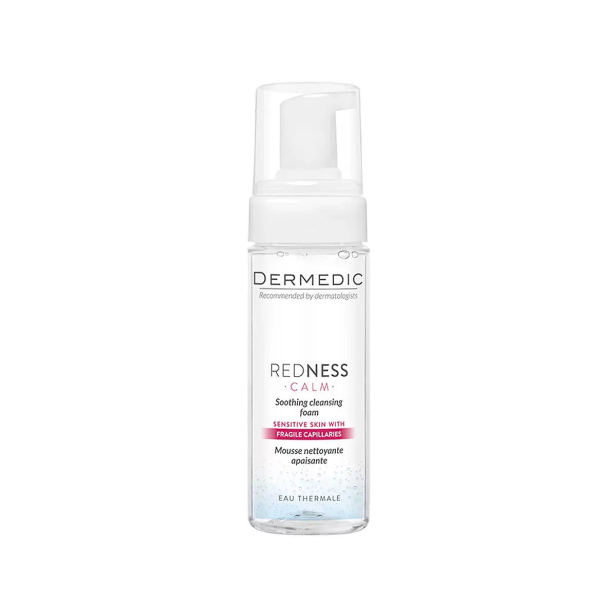 Dermedic Redness Calm Soothing Cleansing Foam – Shkumë pastrimi për lëkurën e ndjeshme me tendencë skuqjeje (200 ml)
